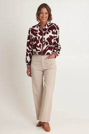 Aspen Print Shirt – Shiraz