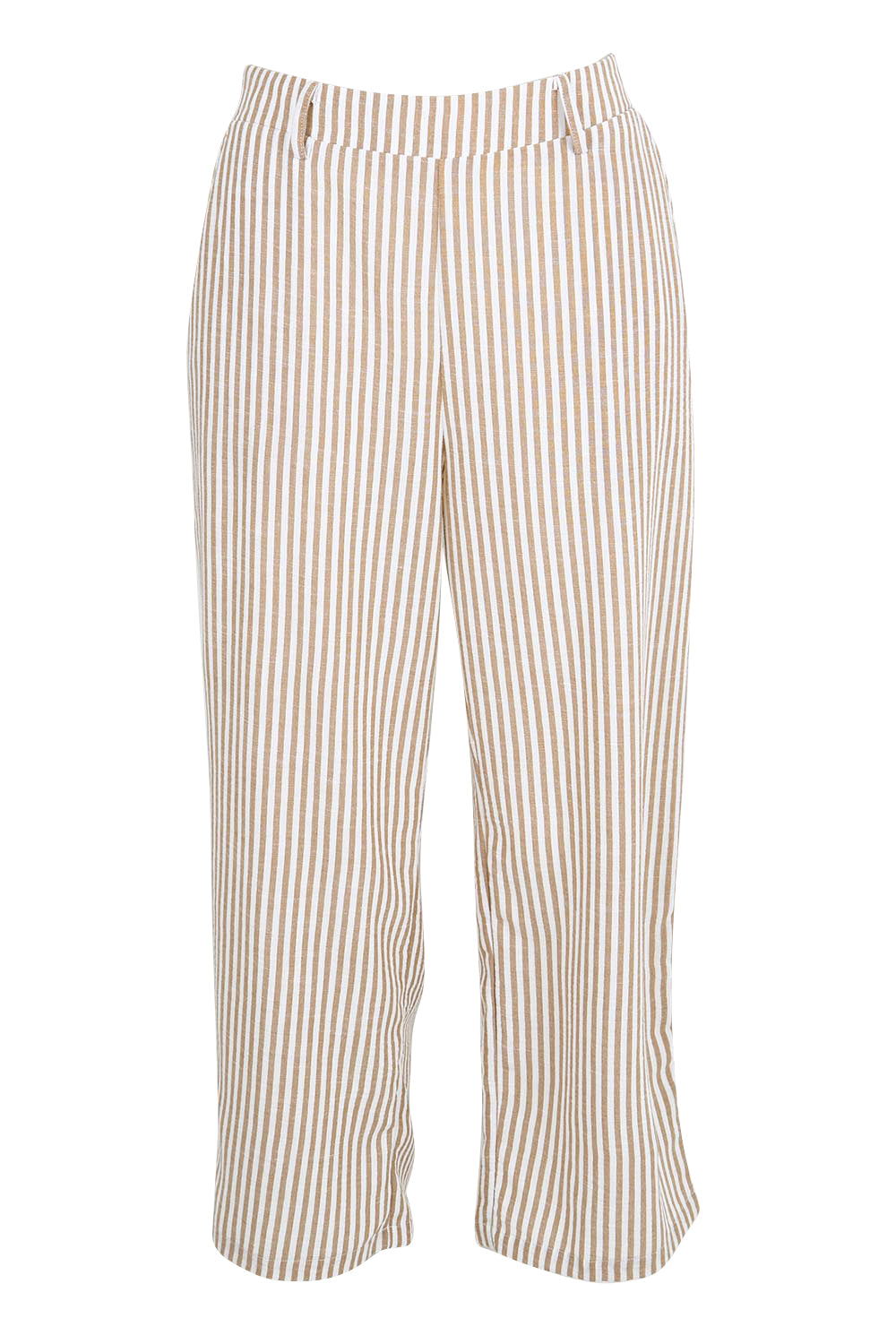Product shot of the Urban Stripe Pant – Natural in colour Natural, from the front