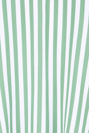 Product shot of the Kalahari Stripe Top – Apple in colour Apple, showing detail