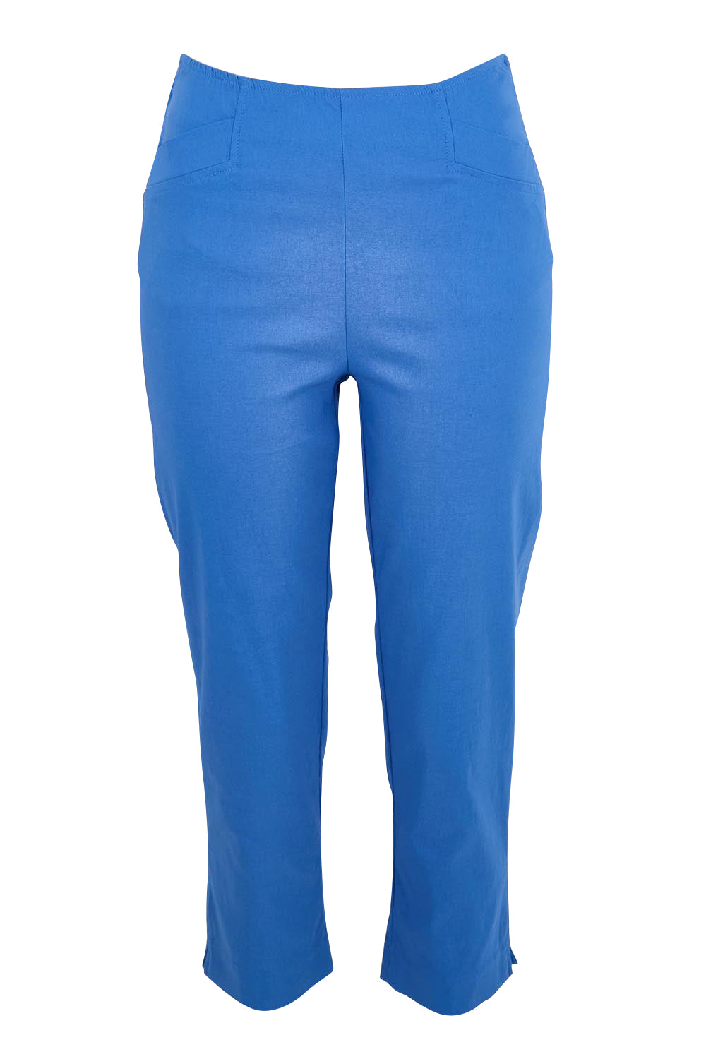 Product shot of the Zara Pant - Blue in colour Blue, from the front