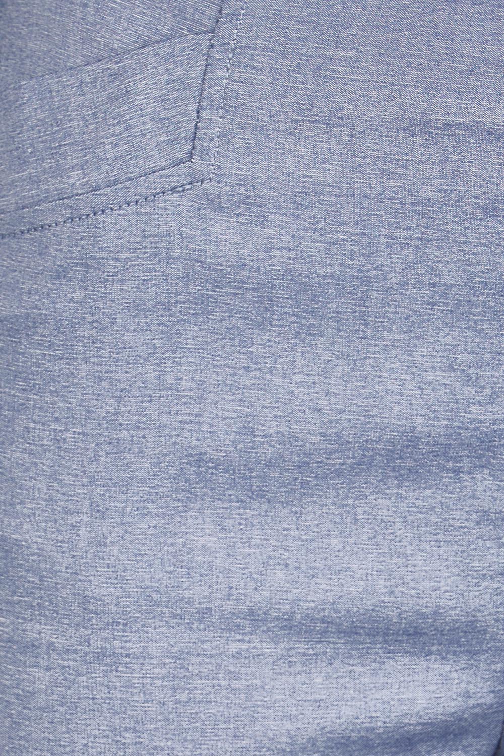 Product shot of the Zara Pant - Denim in colour Denim, showing detail