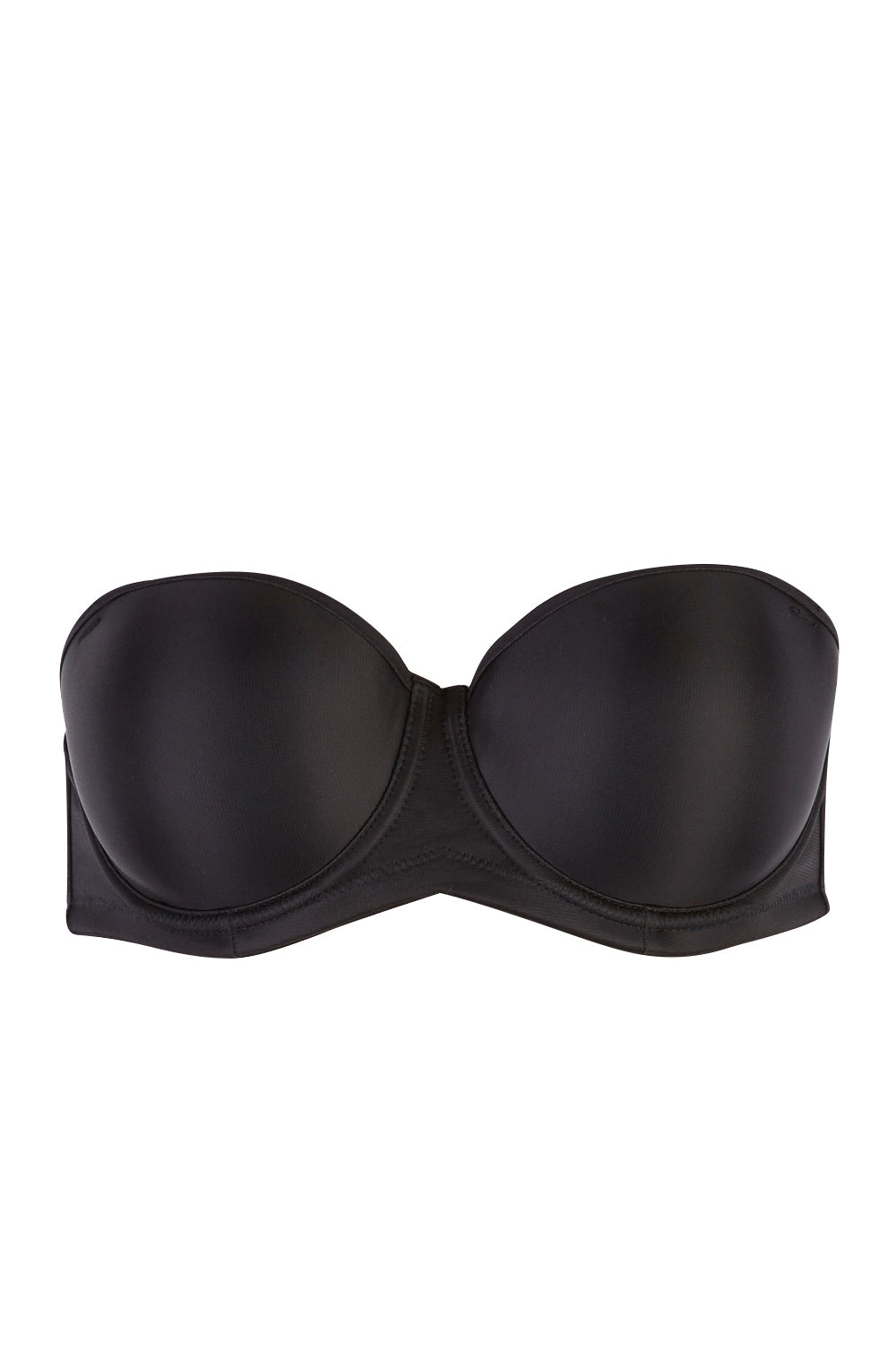 Product shot of the Beautiful Silhouette Bra in colour Black (Black), detail