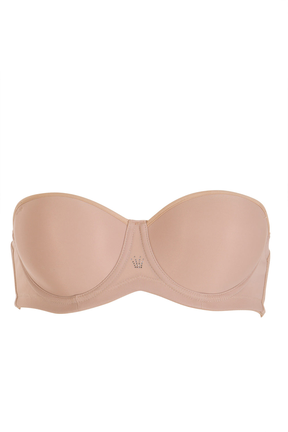 Product shot of the Beautiful Silhouette Bra in colour Teint, detail