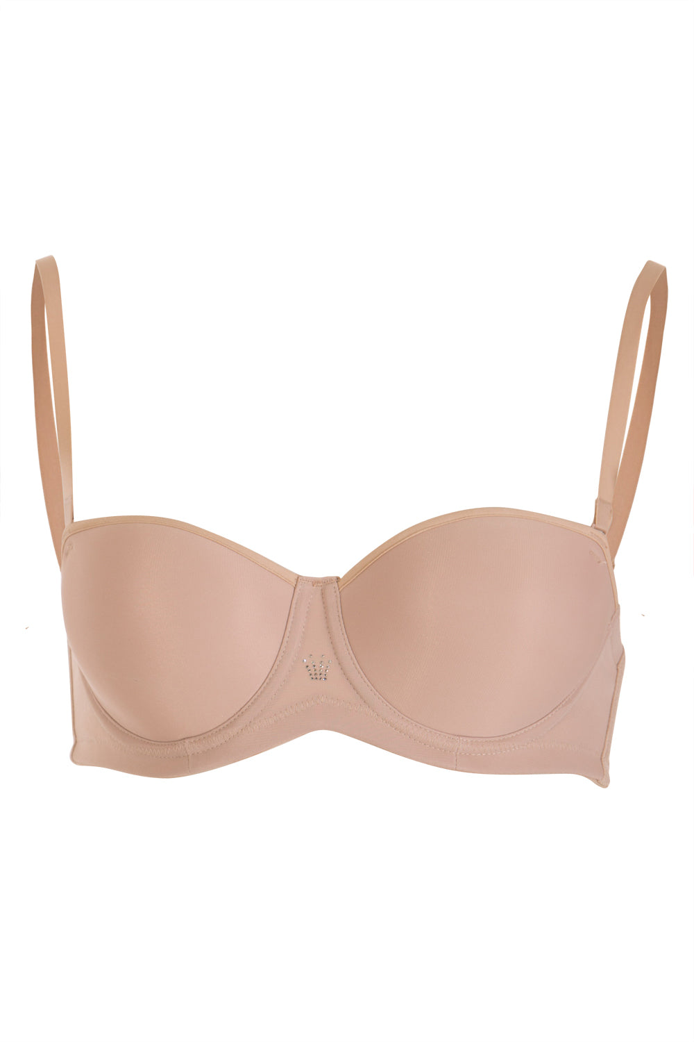 Product shot of the Beautiful Silhouette Bra in colour Teint, from the front