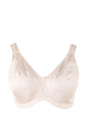 Product shot of the Endless Comfort Wired Bra in colour Freshpowde, from the front