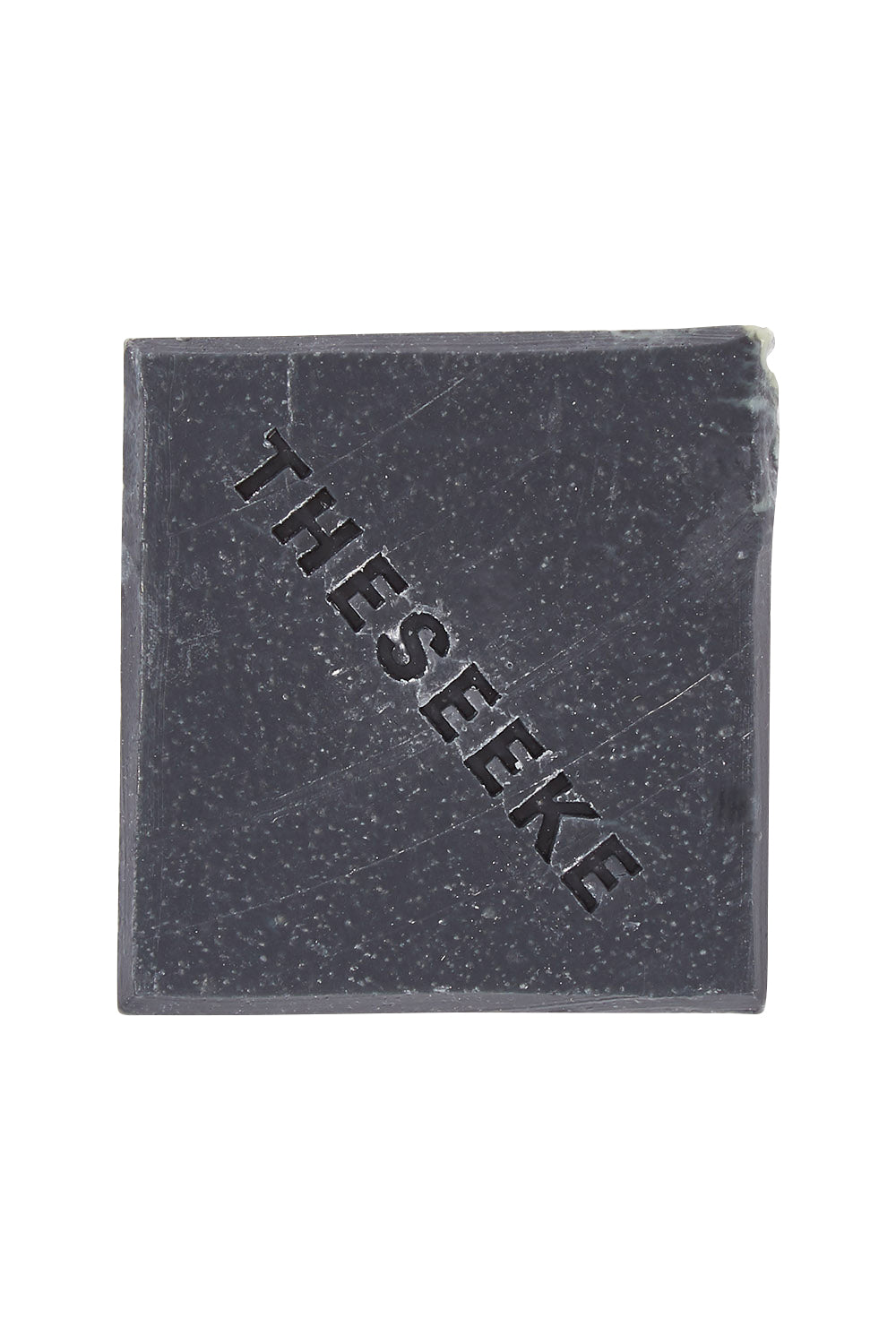 Product shot of the Activated Charcoal Cleanse Bar in colour Black (Black), from the front