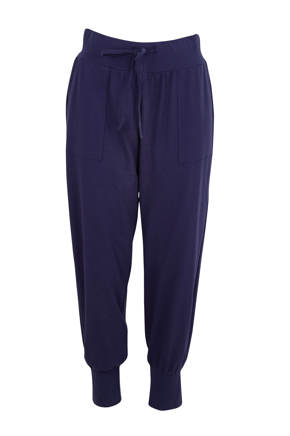 Product shot of the Cotton Jersey Pull On Jogger – Ink in colour Ink, from the front