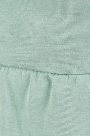Product shot of the Cotton Jersey Pull On Jogger in colour Sage (Green), detail