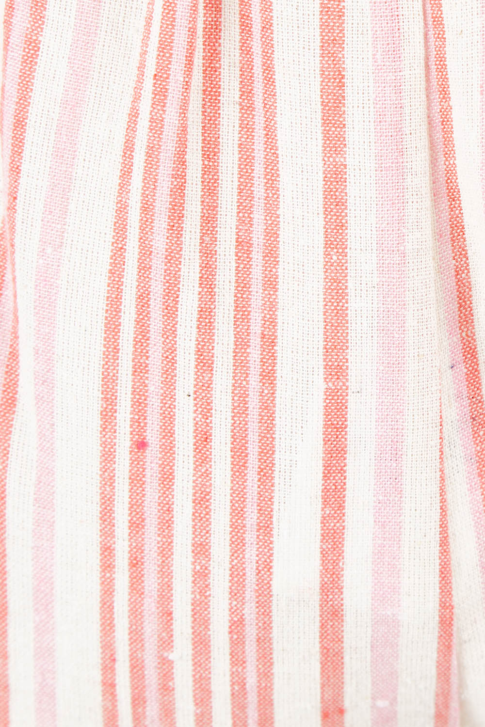 Product shot of the Cotton Pull On Lounge Pants in colour Pinkstripe (Pink), detail
