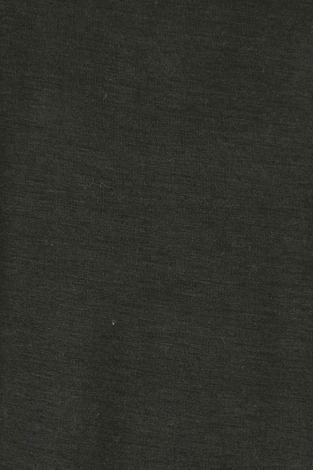 Product shot of the Classic Fit Long Sleeve Modal Tee in colour Deepgreen (Green), detail