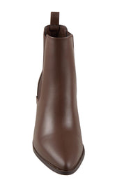 Abbie Pull On Ankle Boot – Chocolate