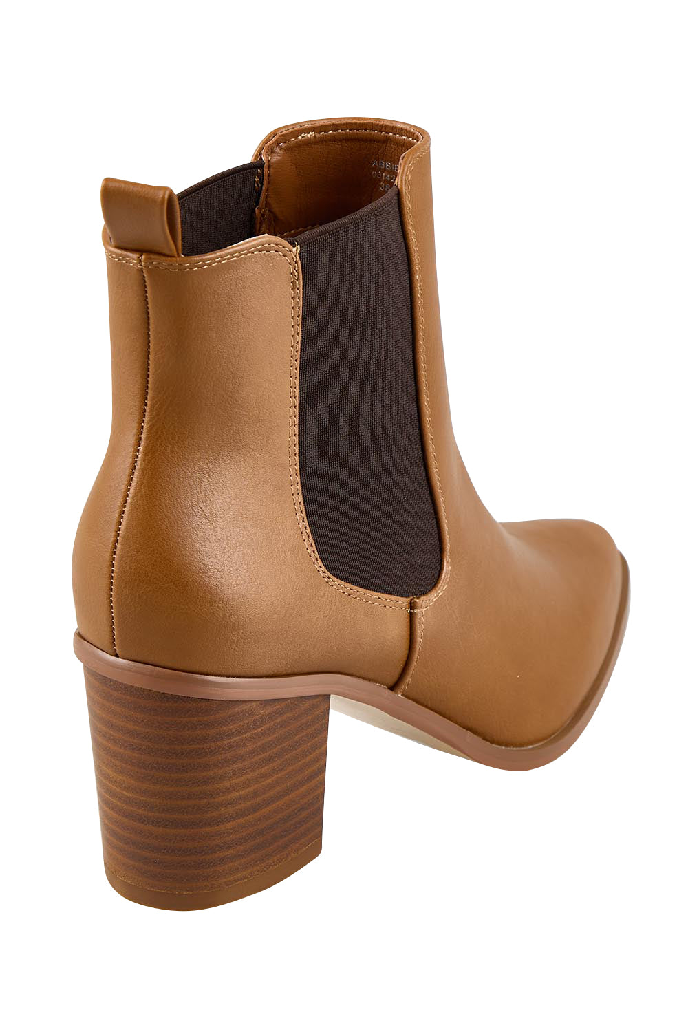 Abbie Pull On Ankle Boot – Tan