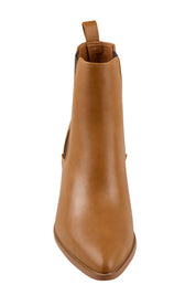 Abbie Pull On Ankle Boot – Tan