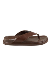 Product shot of the Bridget Slide - Chocolate in colour Chocolate, from the front