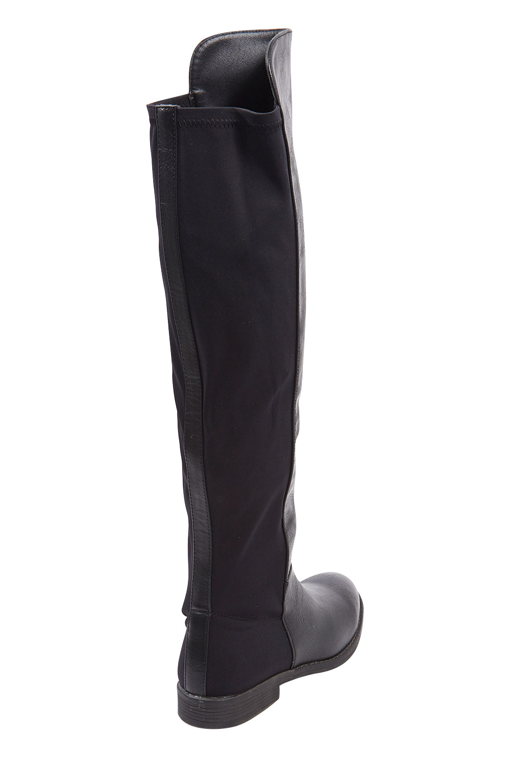 Product shot of the Elenor Boot in colour Black (Black), from the back