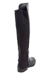 Product shot of the Elenor Boot in colour Black (Black), from the back
