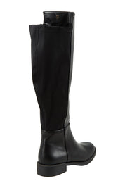 Product shot of the Gala Knee Boot in colour Black (Black), from the back