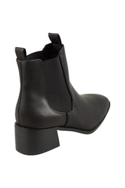 Product shot of the Nas Ii Ankle Boot in colour Black (Black), from the back