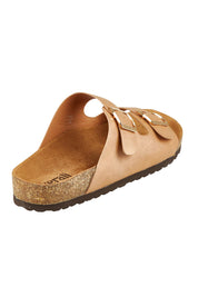 Product shot of the Xylo Slide in colour Biscuit, from the back