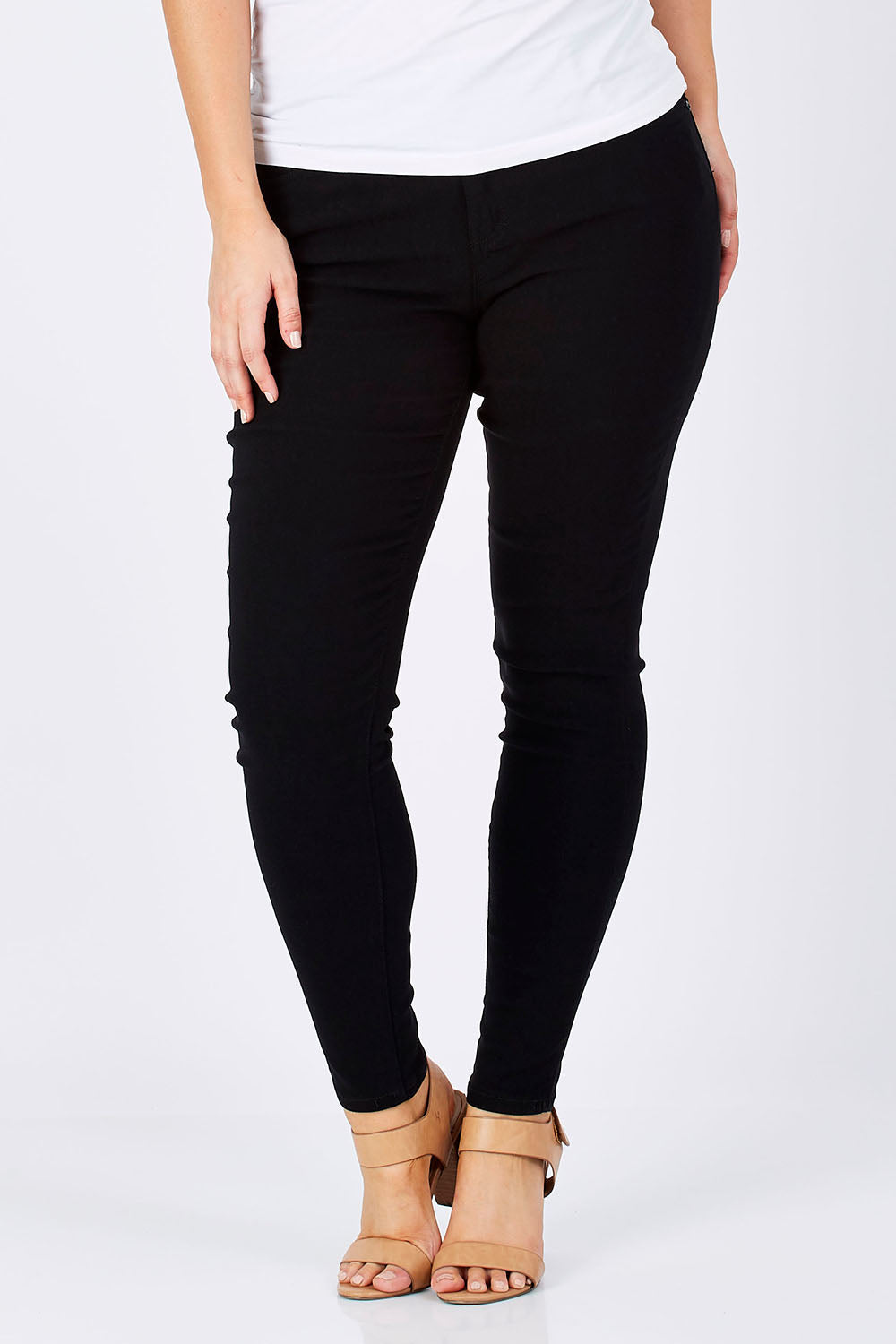 Preloved Raven Skinny - Black