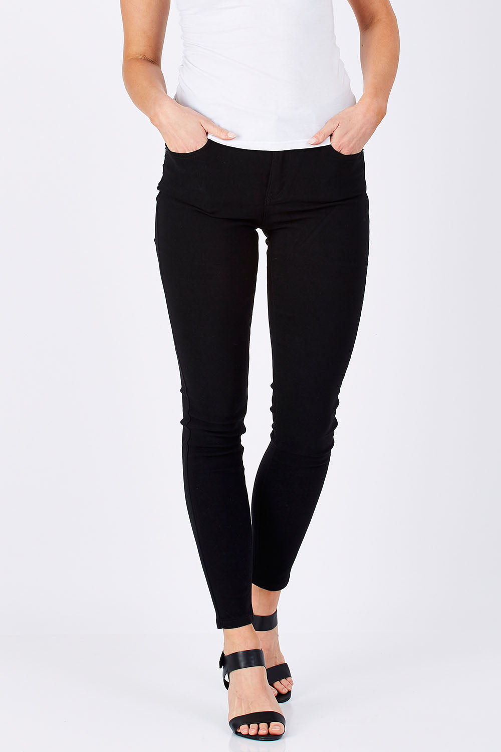 Preloved Raven Skinny - Black
