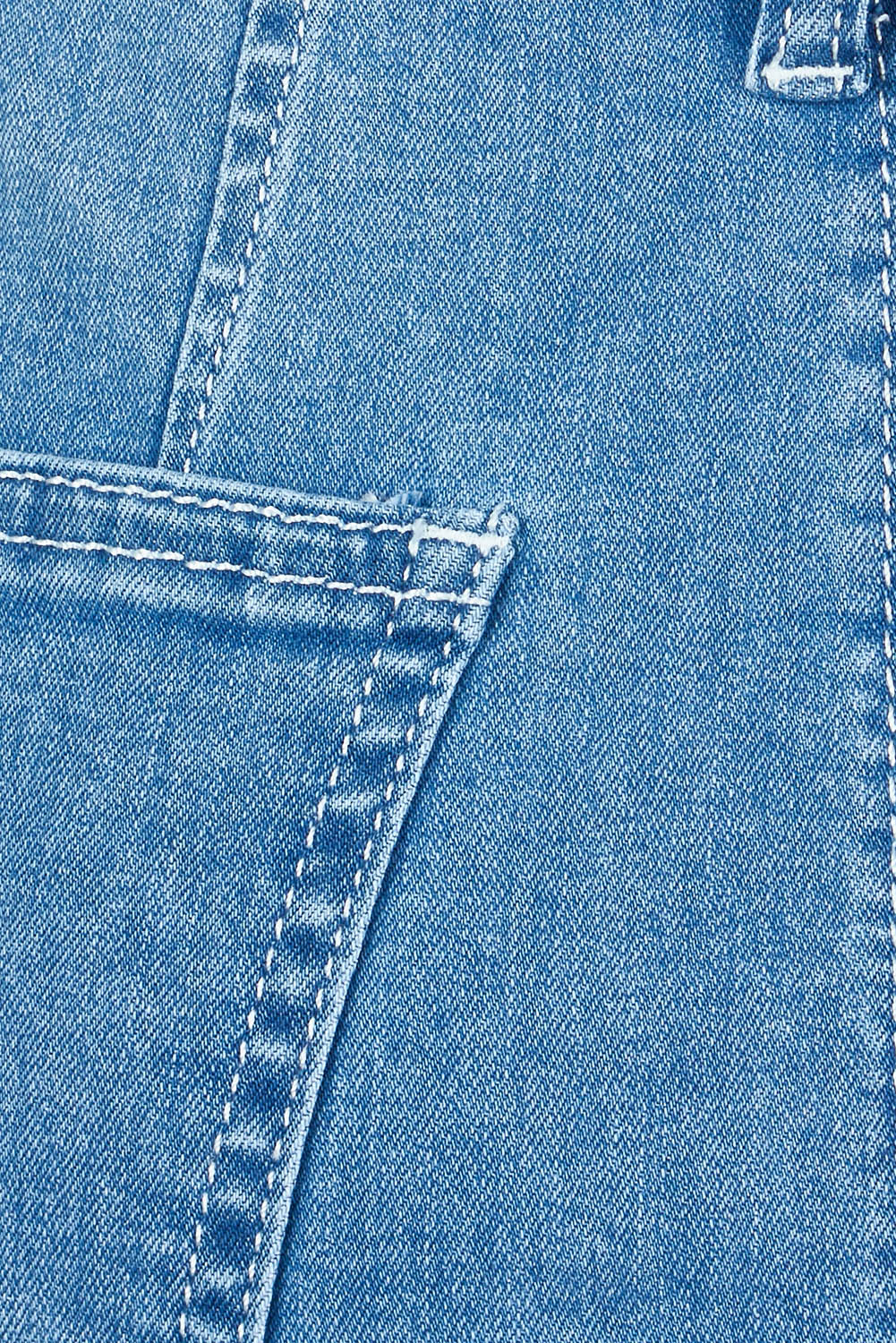 Product shot of the Alexis Highin colourWaisted Skirt - Lightblue (Blue), detail