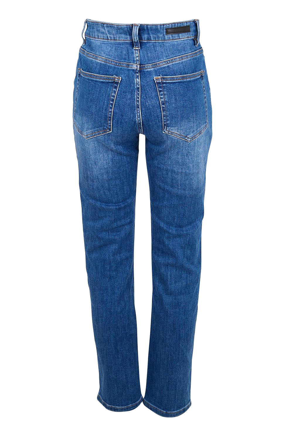 Ava High-Waisted Straight Leg Jean - Middenim