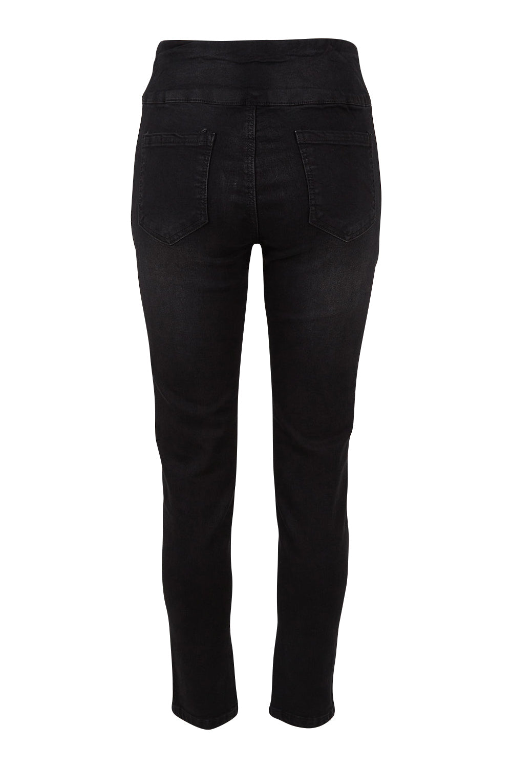 Preloved Paige Pull On Jean - Black