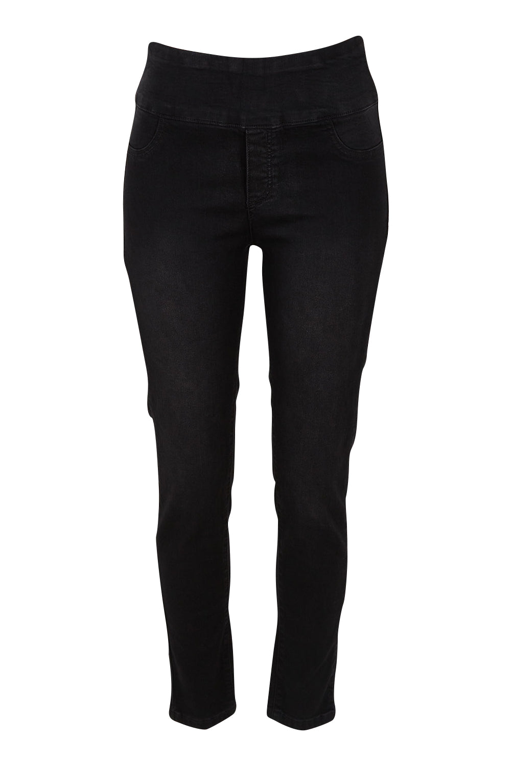 Preloved Paige Pull On Jean - Black
