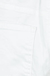 Product shot of the Rubi Pocket Barrel Jean in colour White (White), detail