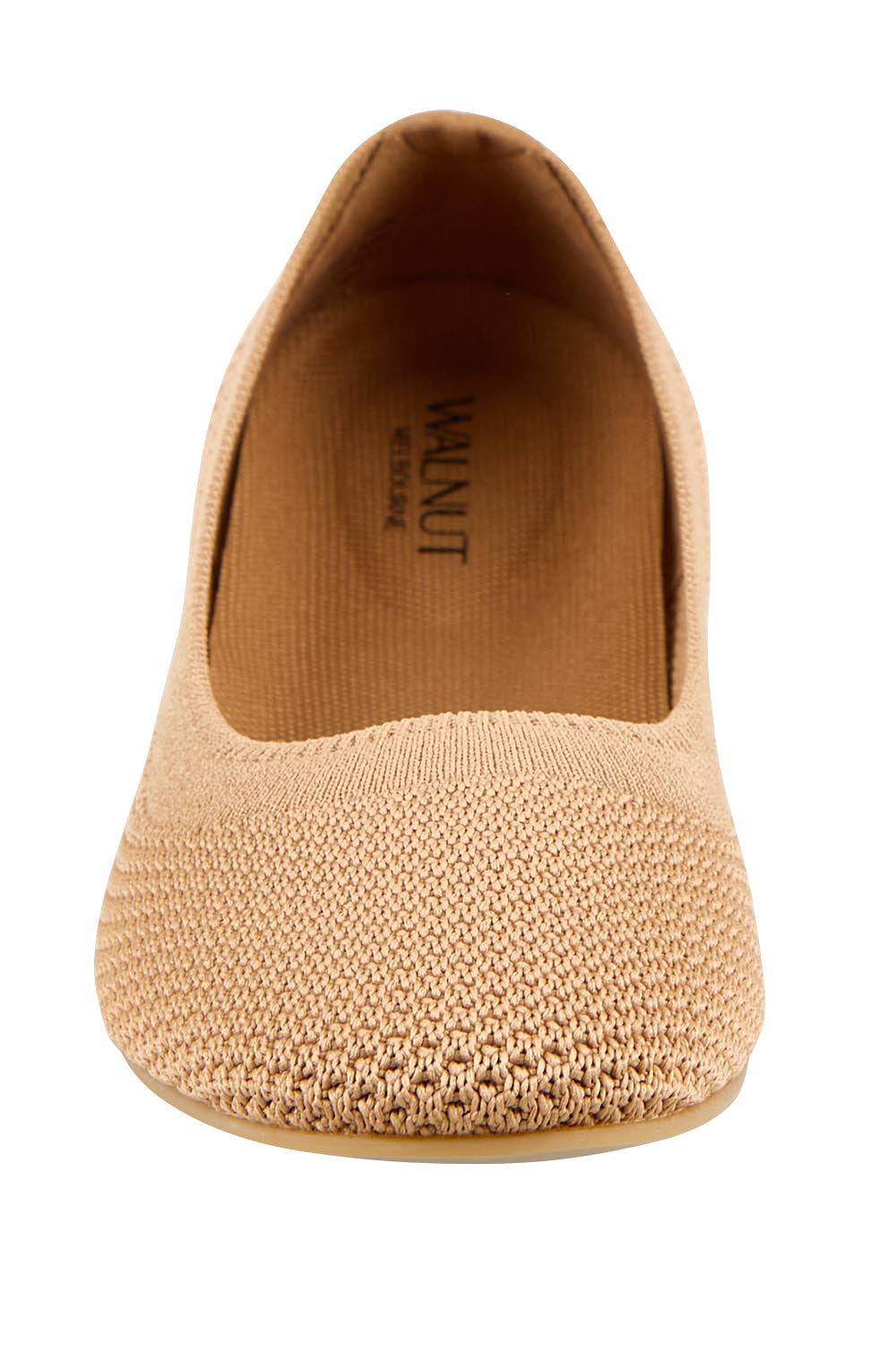 Eva Knit Ballet Flat - Tan