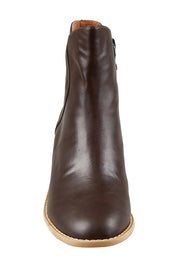 Product shot of the Marissa Ankle Boot in colour Chocolate, detail