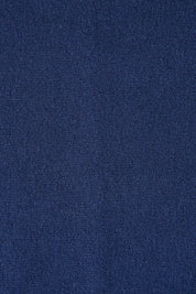 Product shot of the Long Sleeve Knit Poncho in colour Navy (Blue), detail