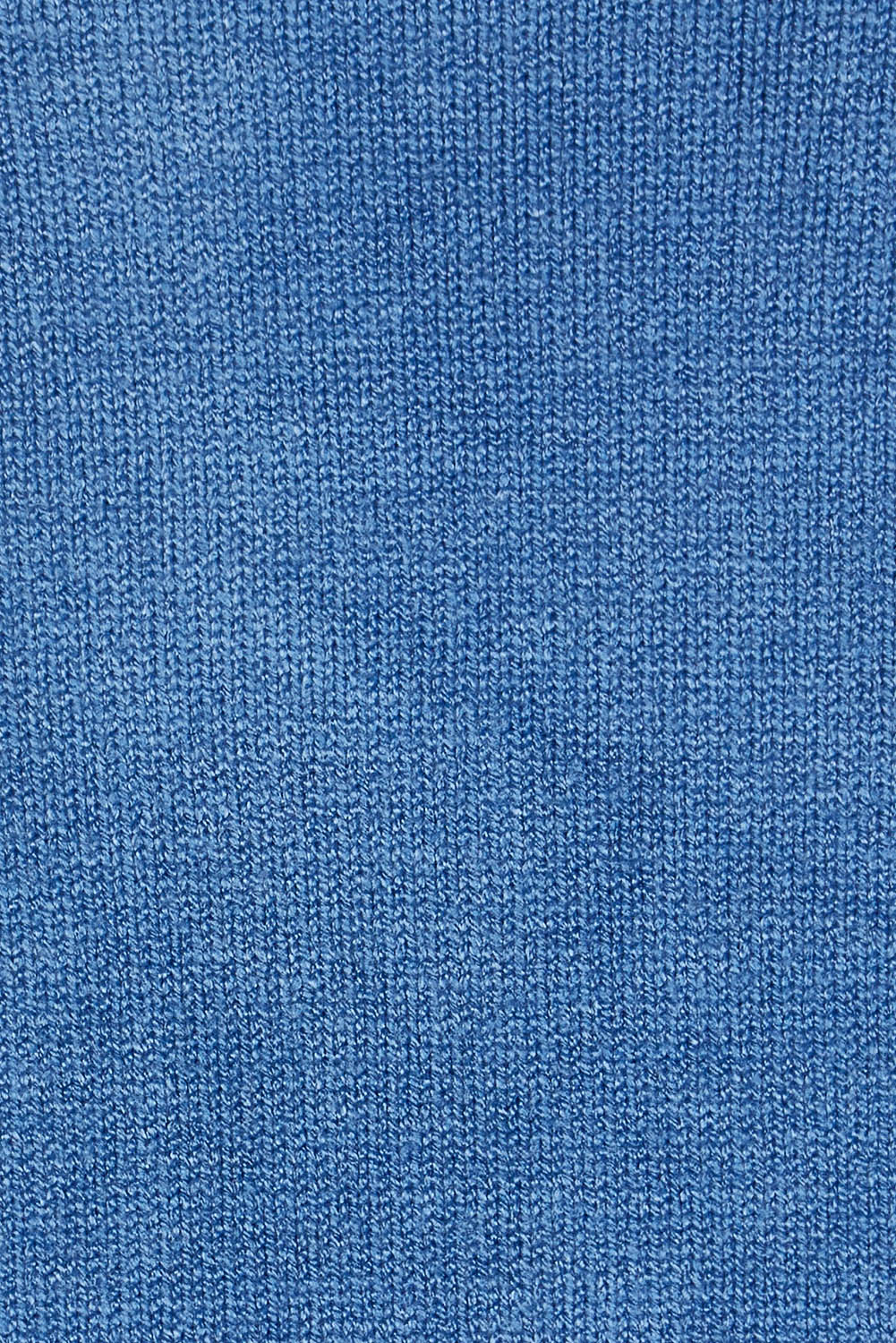 Product shot of the Long Sleeve Wool Blend Cardigan in colour Denim (Blue), detail