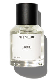 A model wearing the His Her Eau De Parfum 50ML in colour Hisher (White), from the front, showing the whole outfit
