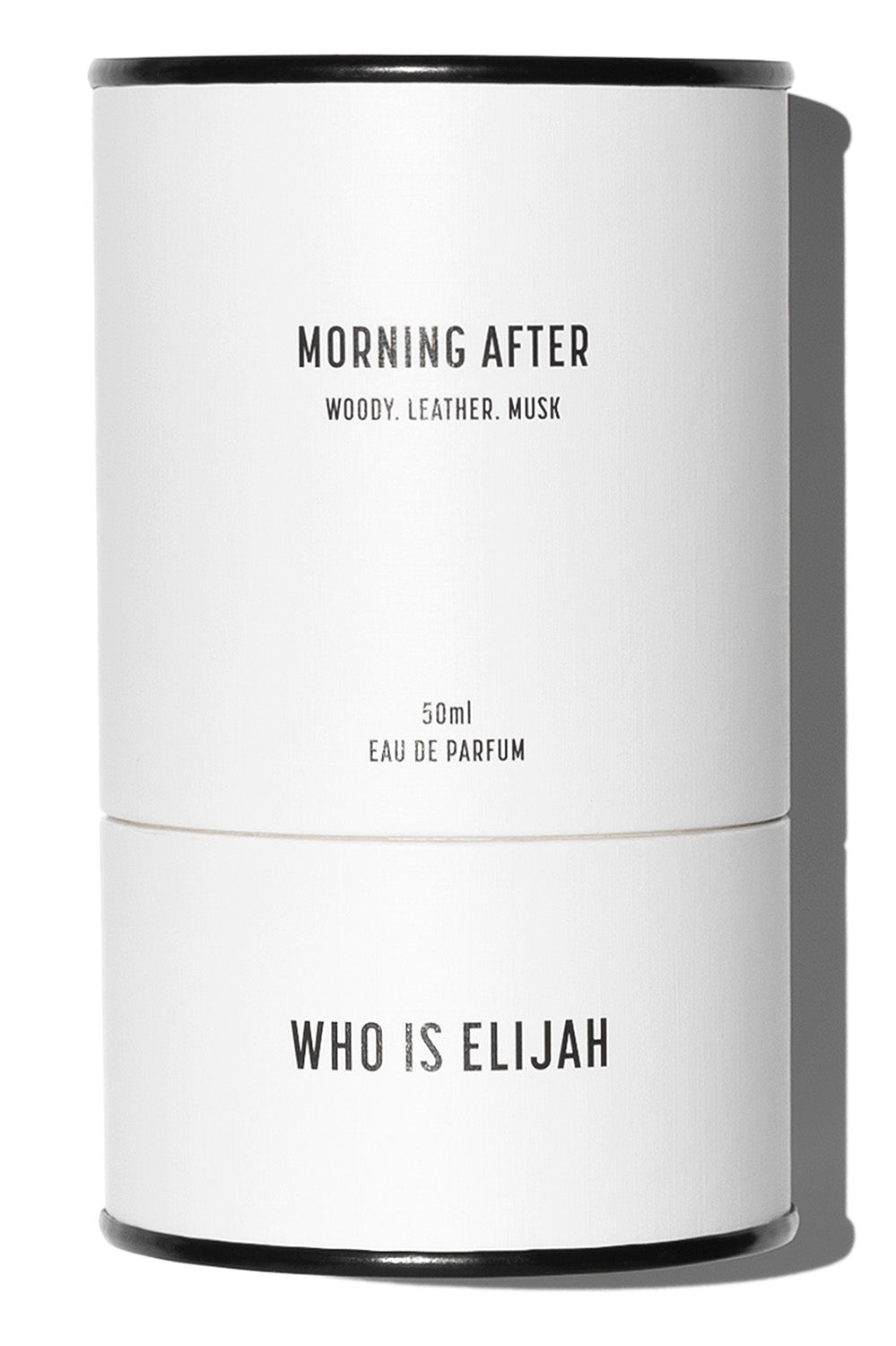 Product shot of the Morning After Eau De Parfum 50ML in colour Morningaft (White), detail