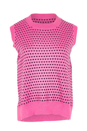Textured Cotton Cashmere Tank Vest – Cosmos