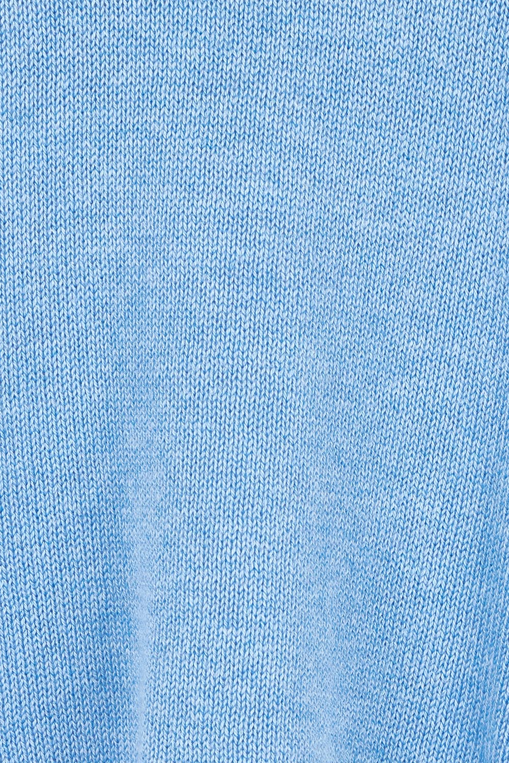 Essential Cotton Cashmere Vest – Blueberry