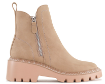 Vianne Zip Ankle Boot - Taupe