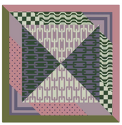Silk Neck Scarf  - Vienna