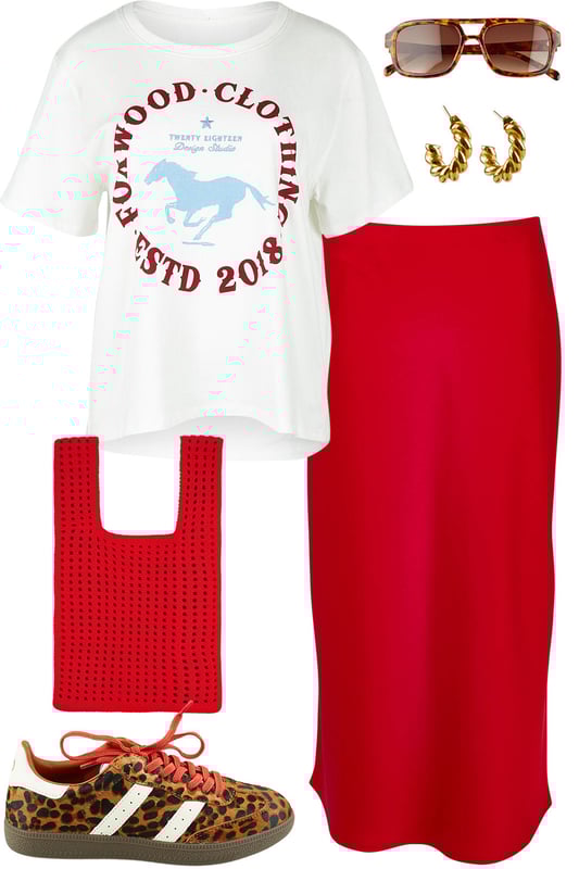 Outfit - Run Wild Red