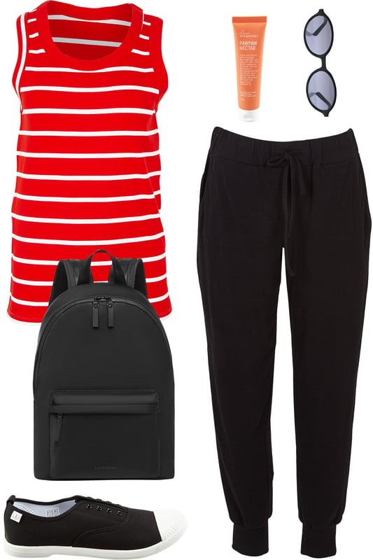 Outfit - Red Runaround