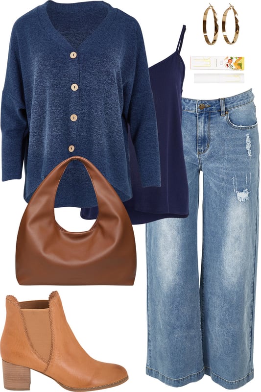 Outfit - Indigo Ink