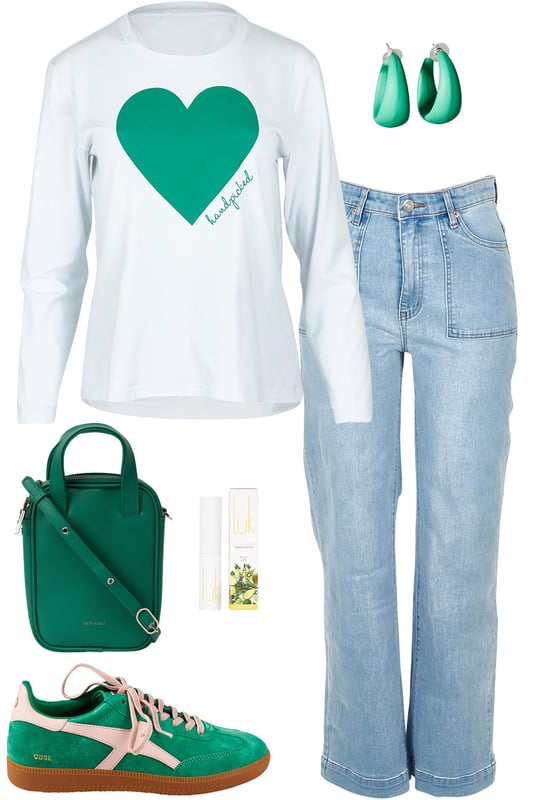 Outfit - A Splash Of Green