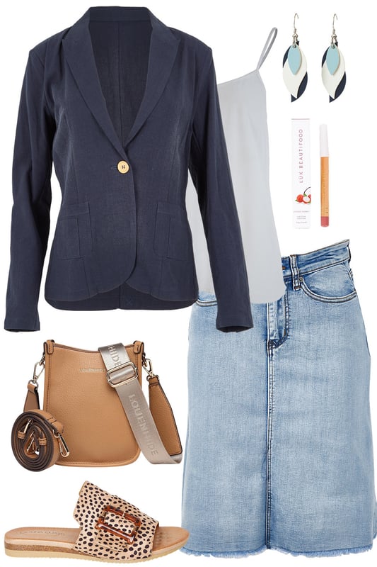 Outfit - Coastal Office Crush