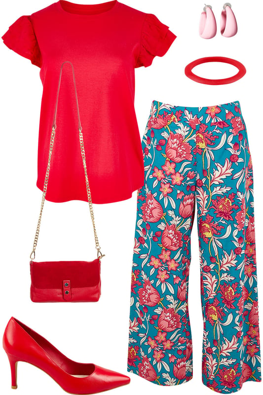 Outfit - Red Hot Bloom