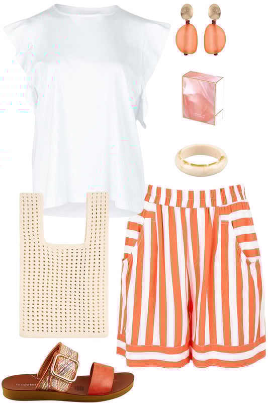 Outfit - Citrus Stripe Summer