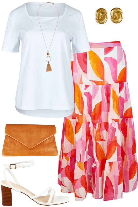 Outfit - Tropical Pop Of Colour