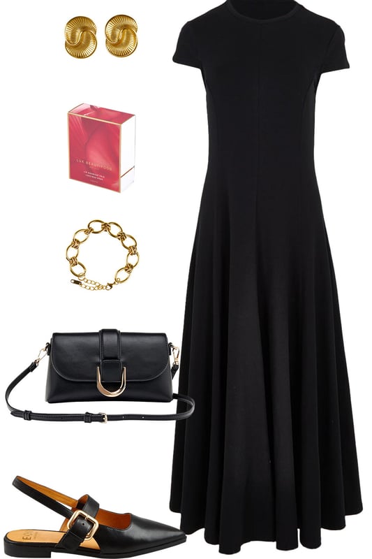 Outfit - Black And Gold Chic