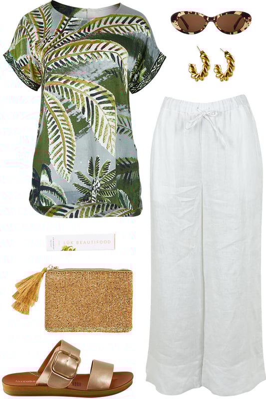 Outfit - Palm Breeze Chic
